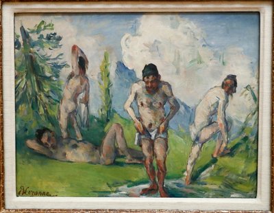 Bathers at Rest by Paul Cézanne